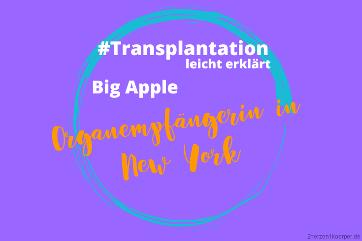 Organempfängerin in New York - Reise als Transpantierte