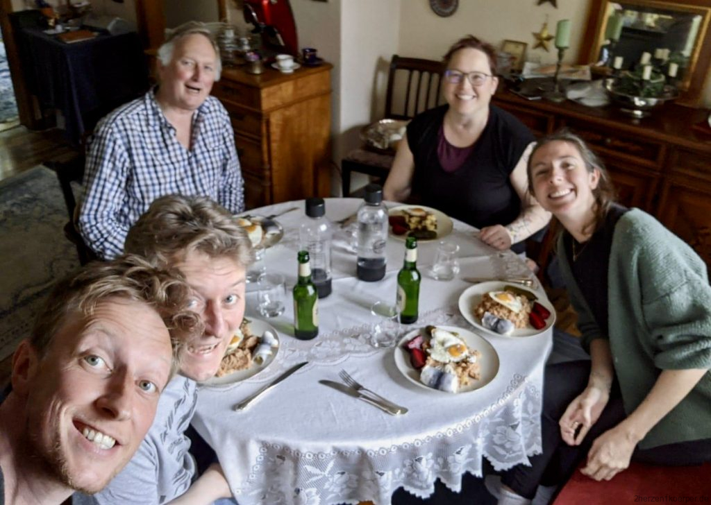 Familientreffen in Zeit von Corona